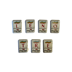 Série complète de 7 fèves Lenôtre 1991