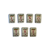 Série complète de 7 fèves Lenôtre 1991