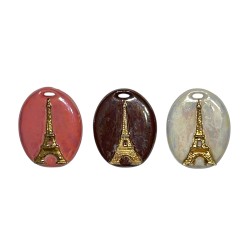 Série complète de 3 fèves Secco - Tour Eiffel 2010