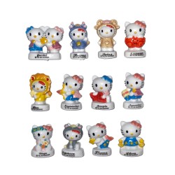 Série complète de 12 fèves Zodiaque Hello Kitty 2010