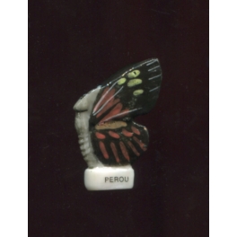 Fève à l'unité Papillon vole I n°6 / 0.5p14e9