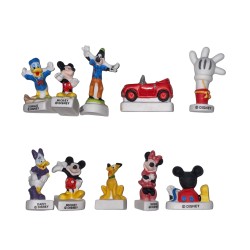 Série complète de 10 fèves Mickey Mouse club house 2011