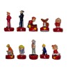 Série complète de 10 fèves Spirou 2011