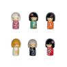 Série complète de 6 fèves Monoprix - Kimmidoll  2011