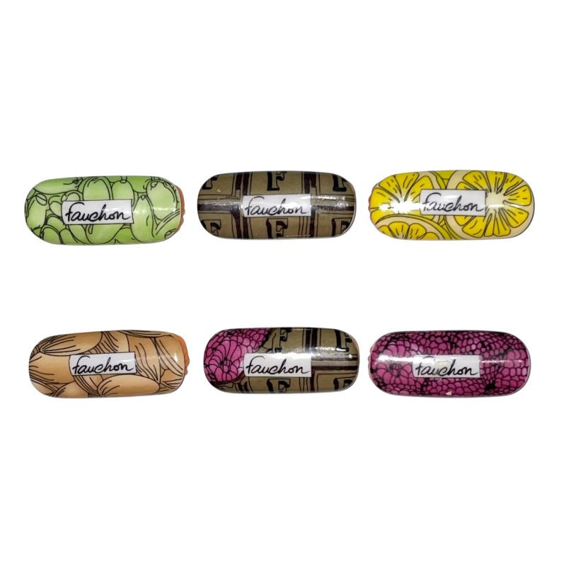 Série complète de 6 fèves Fauchon - Eclairs  2011