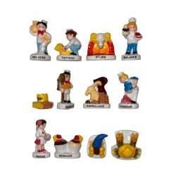 Série complète de 12 fèves Zodiaque gourmand 2012