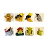 Série complète de 8 fèves Shrek portrait 2012