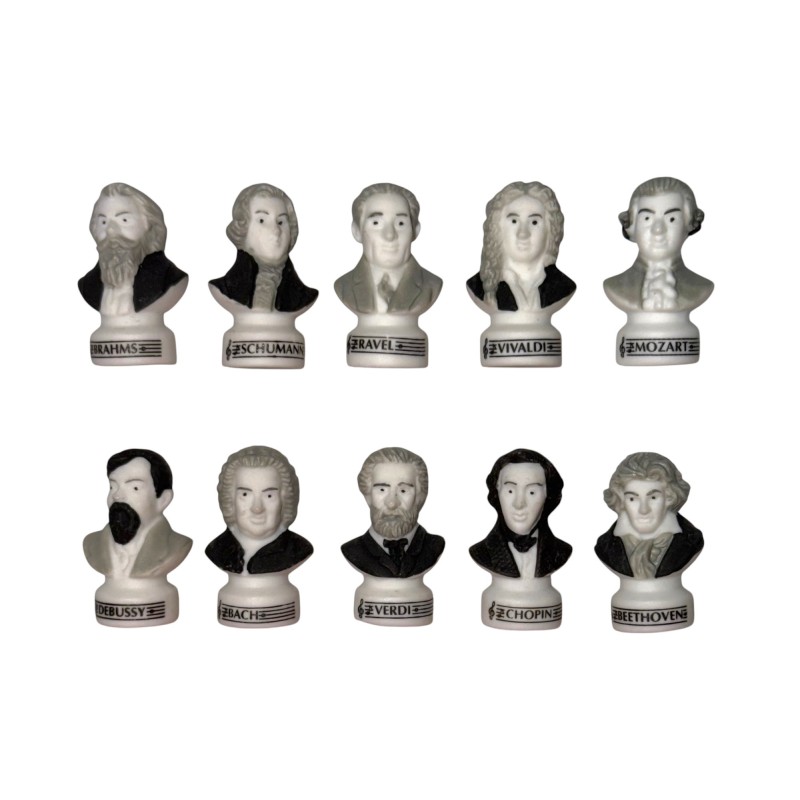 Série complète de 10 fèves Place des grands hommes 2013