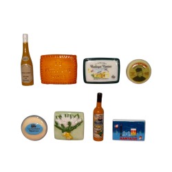 Série complète de 8 fèves La boulangerie d'Honoré 2013