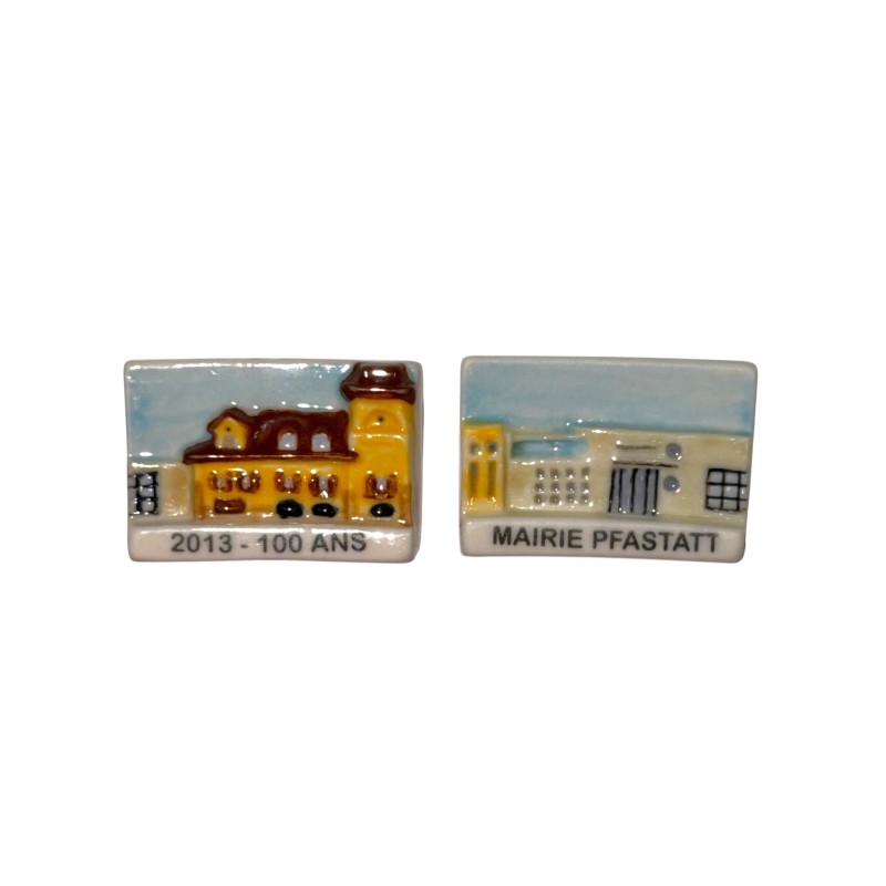 Série complète de 2 fèves Pfastatt 2013