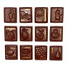 Série complète de 12 fèves Tablettes de chocolat 2013