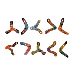 Série complète de 10 fèves Boomerang 2013