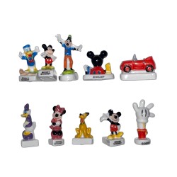 Série complète de 10 fèves Mickey Mouse club house 2014