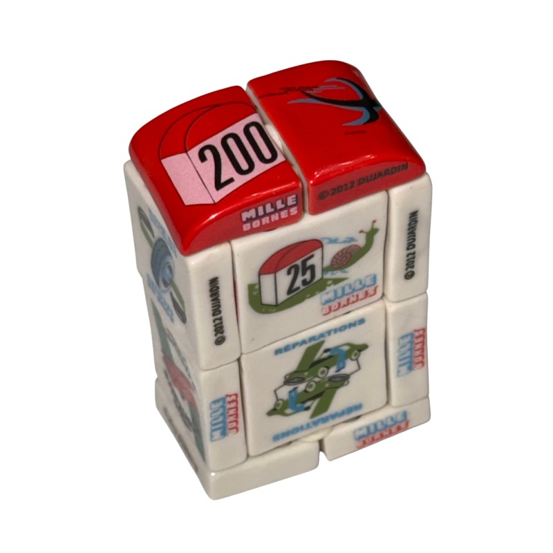 Série complète de 12 fèves Mille bornes 2014