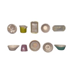 Série complète de 10 fèves Tout petit tout mini 2014