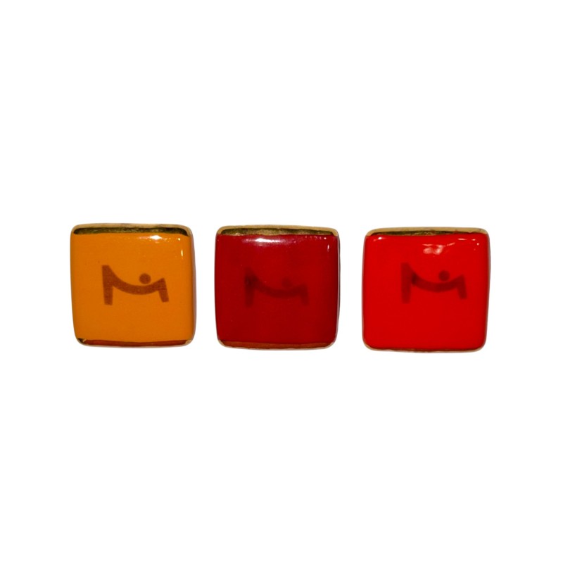 Série complète de 3 fèves Maison du chocolat 2014
