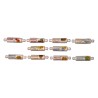 Série complète de 10 fèves Tubes recettes 2015