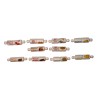 Série complète de 10 fèves Tubes recettes Masterchef 2015