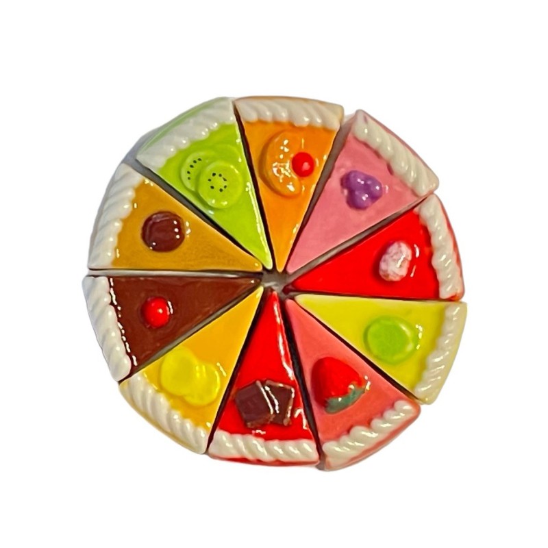 Série complète de 10 fèves Ma part du gâteau 2015