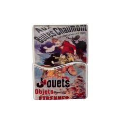 Série complète de 2 fèves Puzzle Vieille affiche jouet 2015