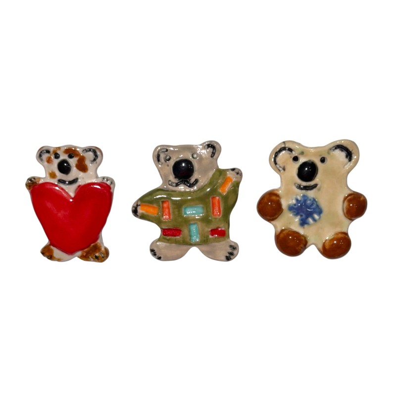 Série complète de 3 fèves Copains d'enfance 2015