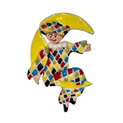 Série complète de 4 fèves Arlequin 2016