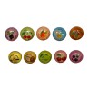 Série complète de 10 fèves Macarons couleurs et saveurs 2016