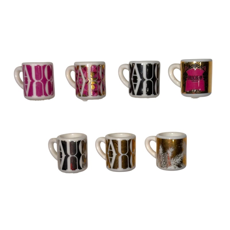 Série complète de 7 fèves Fauchon 2016