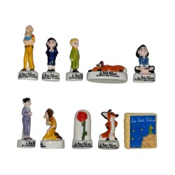 Série complète de 10 fèves Le petit prince 2017