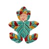 Série complète de 5 fèves Baby des bois 2017
