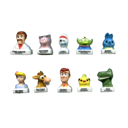 Série complète de 10 fèves Toy Story 4 2020