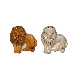 Série complète de 2 fèves Les lions 2017