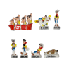 Série complète de 10 fèves Tranquille Lucky Luke 2017