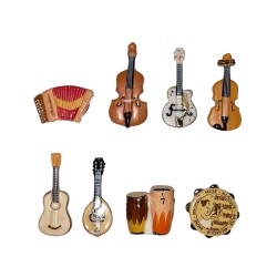 Série complète de 8 fèves Symphonie 2018